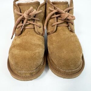 UGG Neumel II Kids Chestnut Sheepskin Boots #1017320K - Size 4